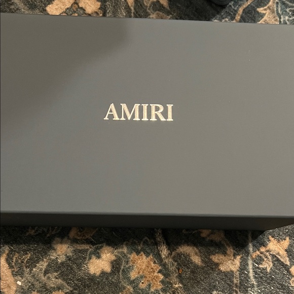 AMIRI Black Bandanna Sneakers - Picture 4 of 6